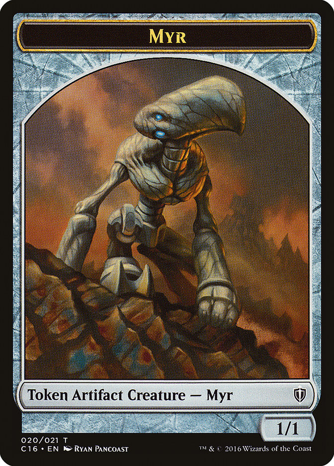 Myr // Bird (002) Double-Sided Token [Commander 2016 Tokens] | Odin's Place