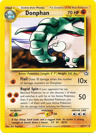 Donphan (21/111) [Neo Genesis Unlimited] | Odin's Place