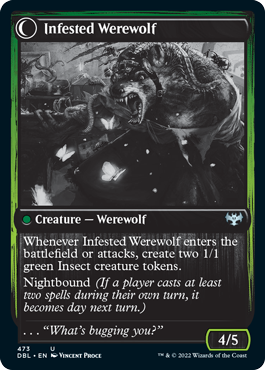 Infestation Expert // Infested Werewolf [Innistrad: Double Feature] | Odin's Place