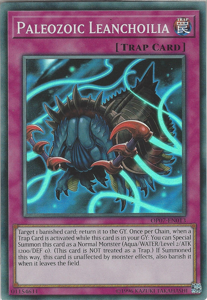 Paleozoic Leanchoilia [OP07-EN013] Super Rare | Odin's Place