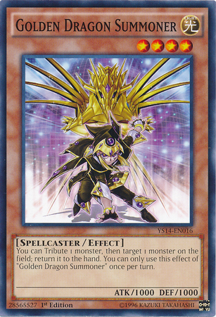 Golden Dragon Summoner [YS14-EN016] Common | Odin's Place