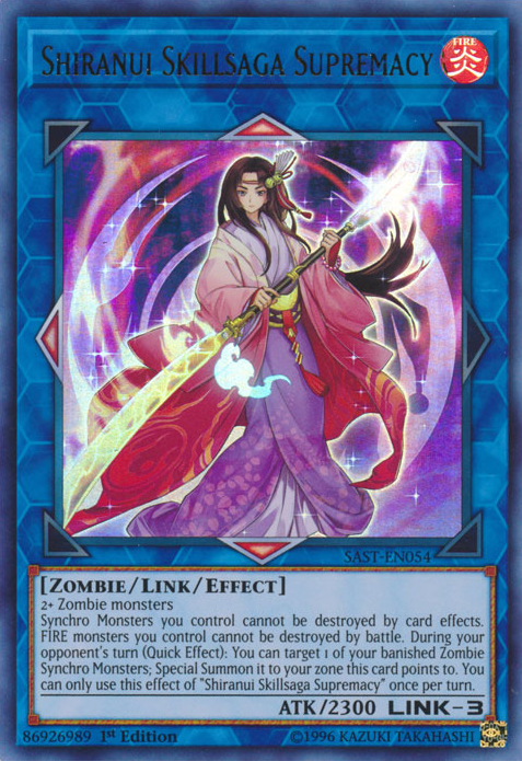 Shiranui Skillsaga Supremacy [SAST-EN054] Ultra Rare | Odin's Place