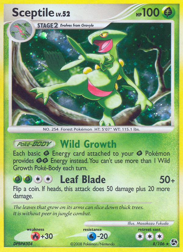 Sceptile (8/106) [Diamond & Pearl: Great Encounters] | Odin's Place