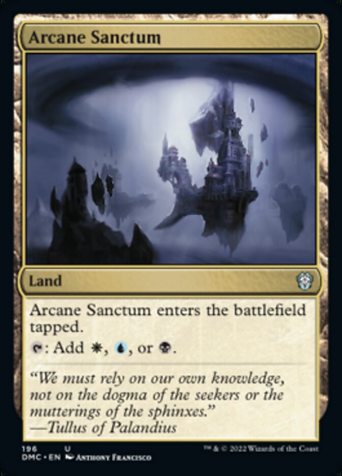 Arcane Sanctum [Dominaria United Commander] | Odin's Place