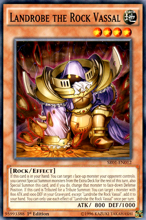 Landrobe the Rock Vassal [SR01-EN012] Common | Odin's Place