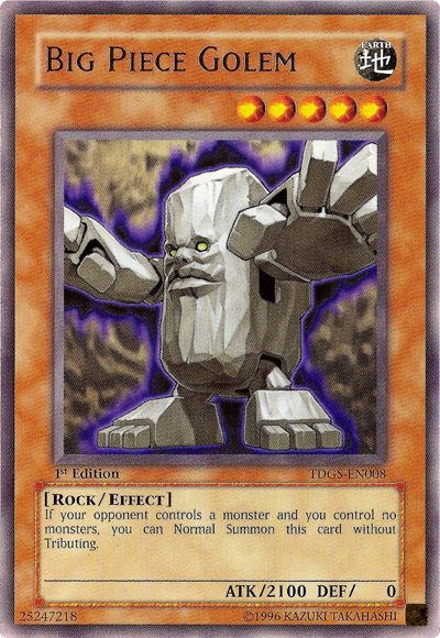 Big Piece Golem [TDGS-EN008] Rare | Odin's Place