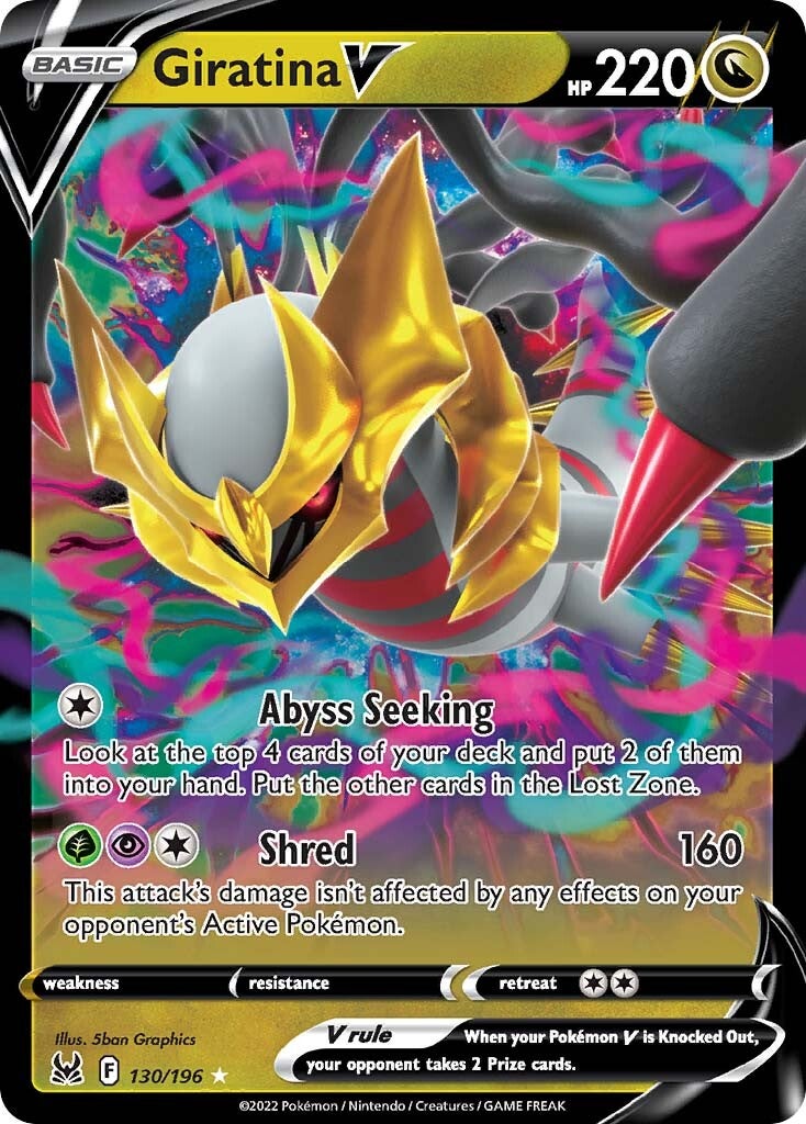 Giratina V (130/196) [Sword & Shield: Lost Origin] | Odin's Place
