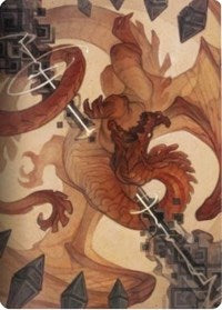 Soul Shatter Art Card [Zendikar Rising Art Series] | Odin's Place
