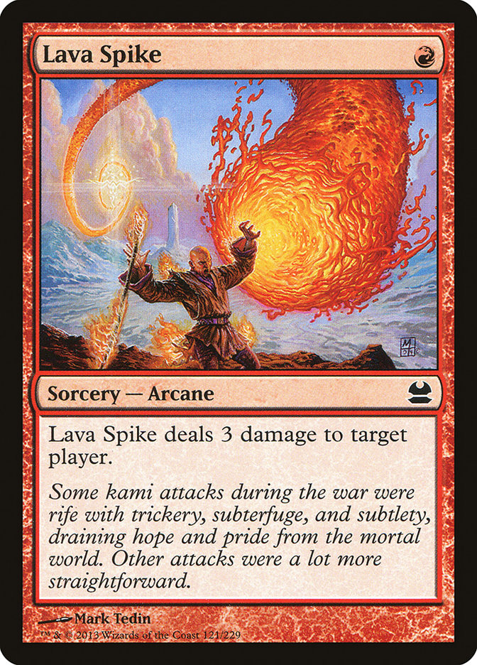 Lava Spike (121) [Modern Masters] | Odin's Place