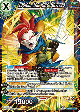 Tapion, the Hero Revived (BT14-033) [Cross Spirits] | Odin's Place