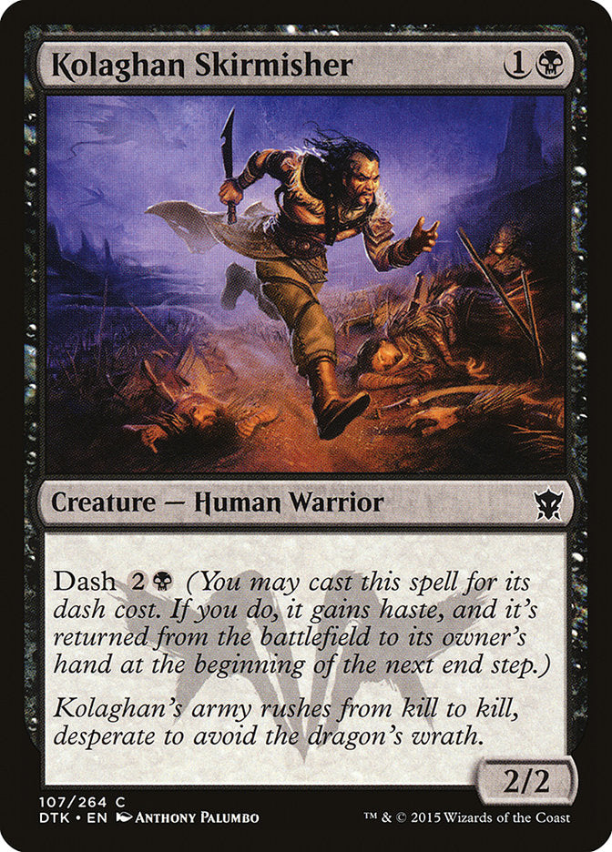 Kolaghan Skirmisher (107) [Dragons of Tarkir] | Odin's Place