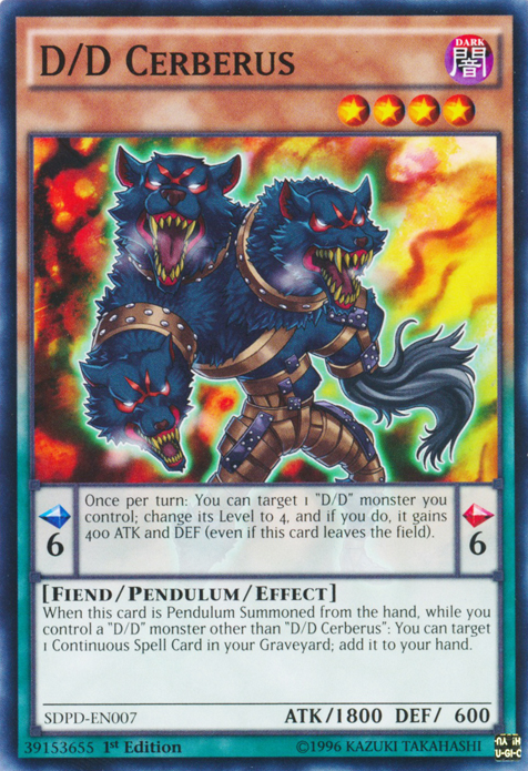 D/D Cerberus [SDPD-EN007] Common | Odin's Place
