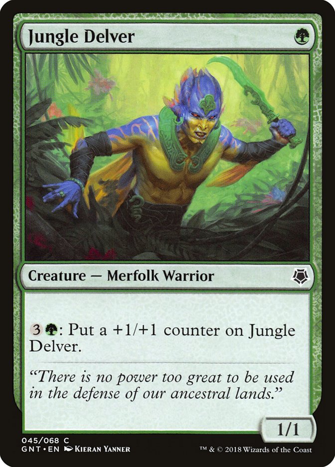 Jungle Delver (45) [Game Night 2018] | Odin's Place