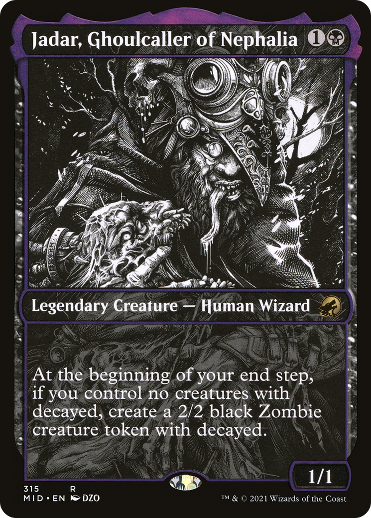 Jadar, Ghoulcaller of Nephalia (Showcase Eternal Night) [Innistrad: Midnight Hunt] | Odin's Place