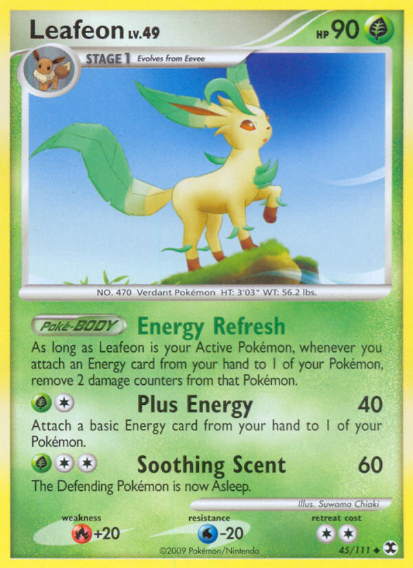 Leafeon (45/111) [Platinum: Rising Rivals] | Odin's Place