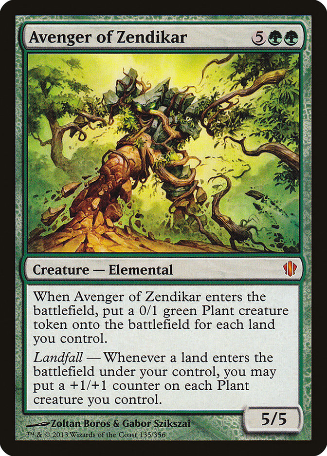 Avenger of Zendikar (135) [Commander 2013] | Odin's Place