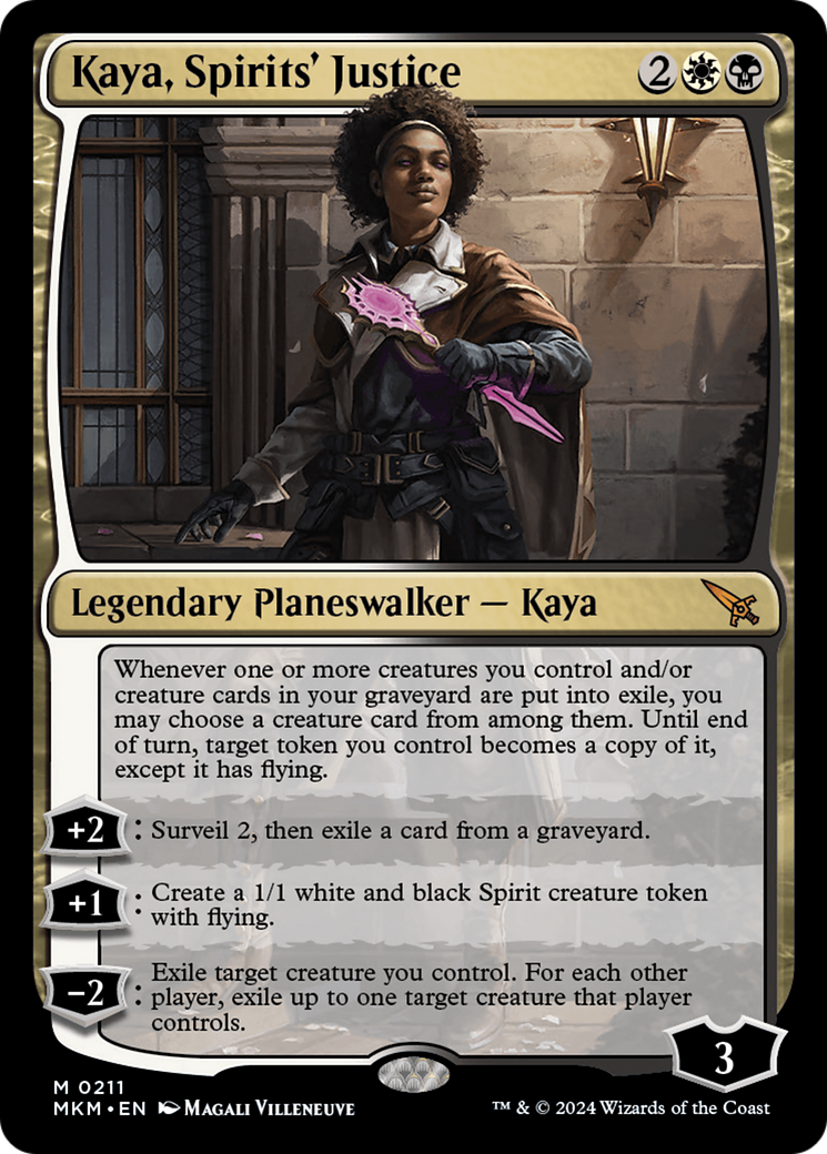 Kaya, Spirits' Justice [Murders at Karlov Manor] | Odin's Place