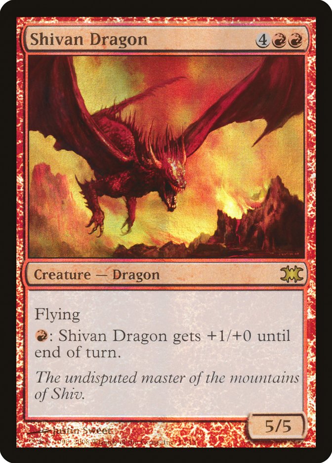 Shivan Dragon (13) [From the Vault: Dragons] | Odin's Place