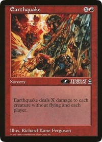 Earthquake (39834) (Oversized) [Oversize Cards] | Odin's Place
