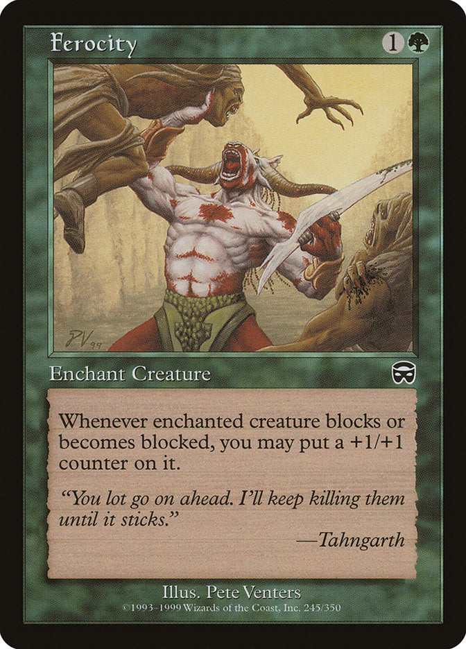 Ferocity (245) [Mercadian Masques] | Odin's Place