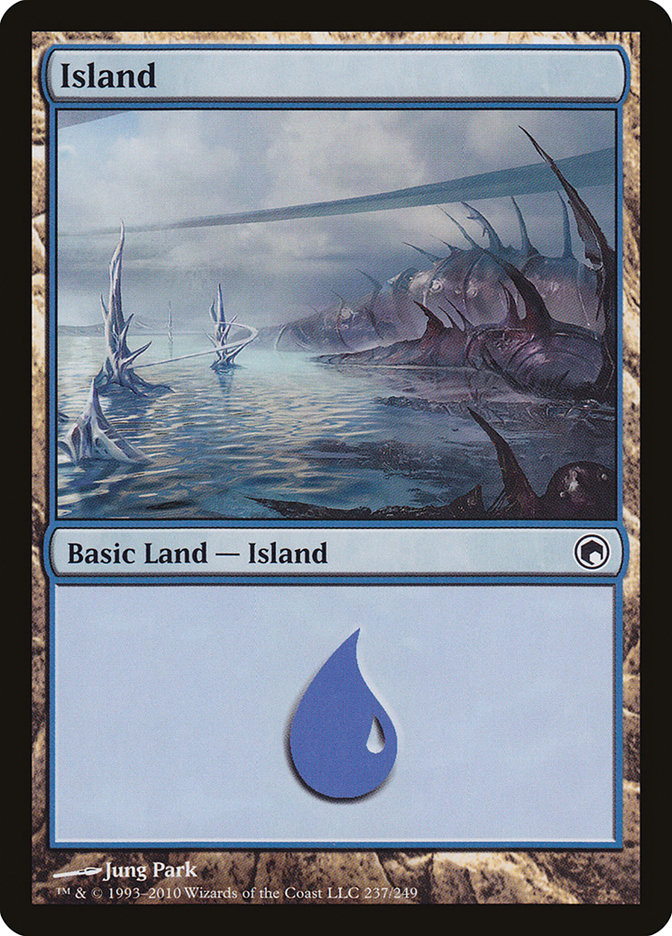 Island (237) [Scars of Mirrodin] | Odin's Place