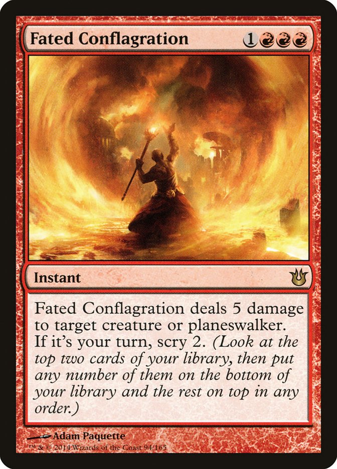 Fated Conflagration (94) [Born of the Gods] | Odin's Place