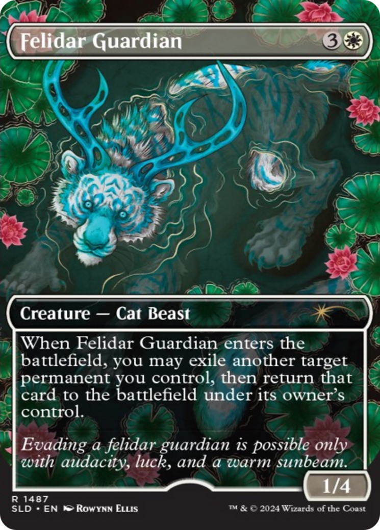 Felidar Guardian (Rainbow Foil) [Secret Lair Drop Series] | Odin's Place