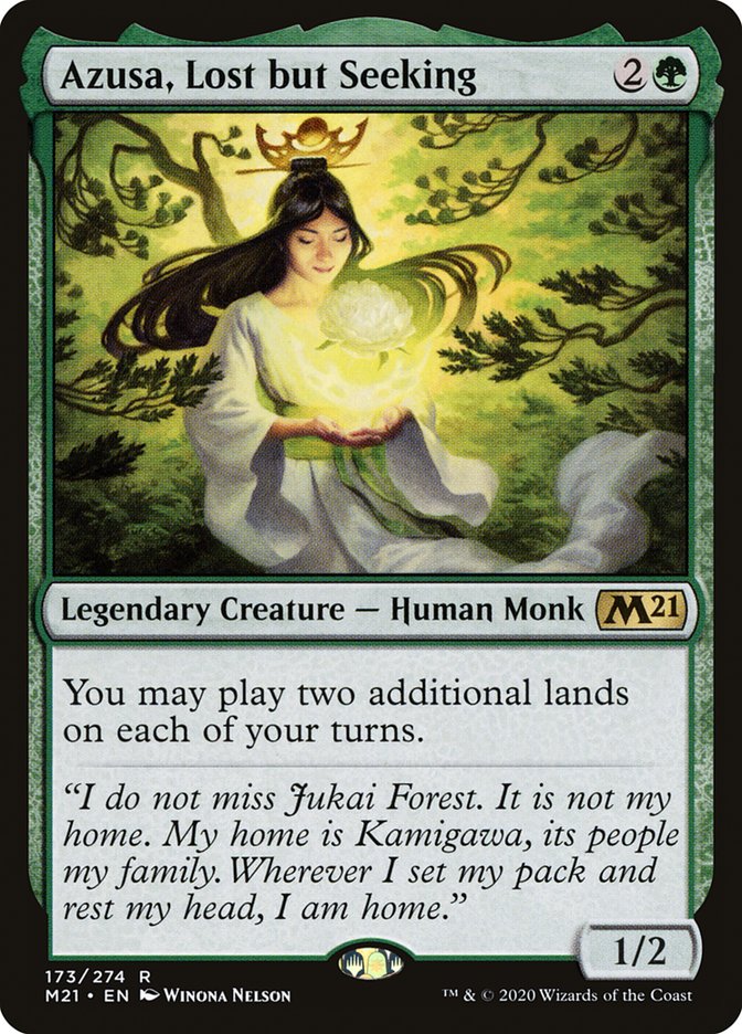 Azusa, Lost but Seeking [Core Set 2021] | Odin's Place