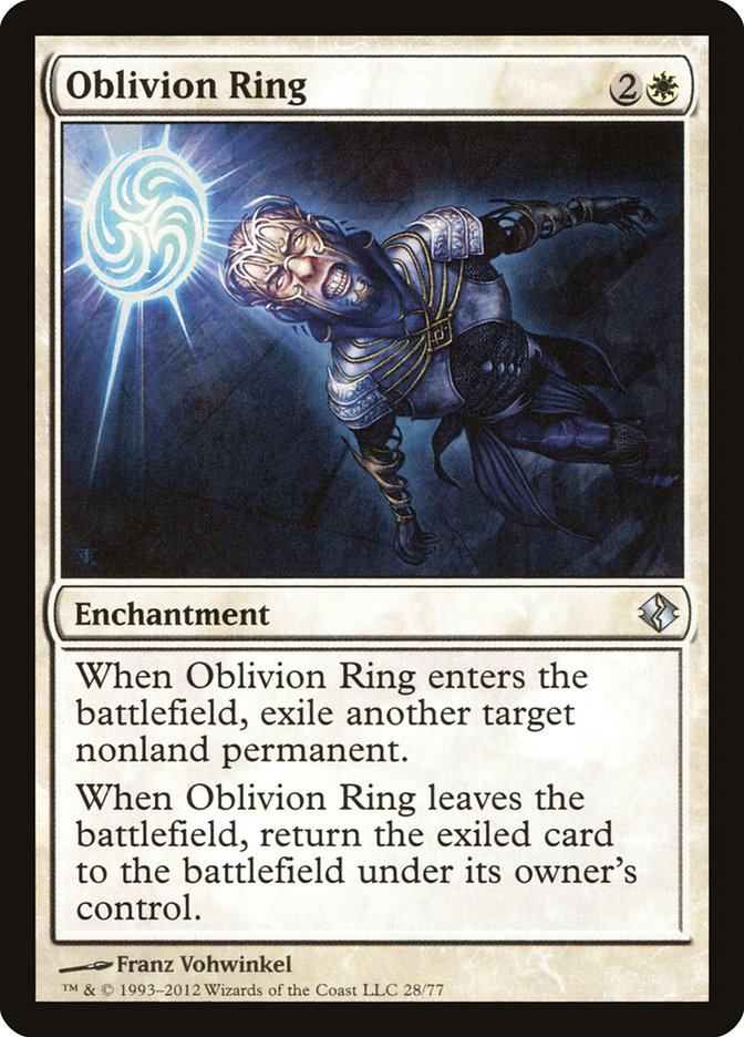Oblivion Ring (28) [Duel Decks: Venser vs. Koth] | Odin's Place