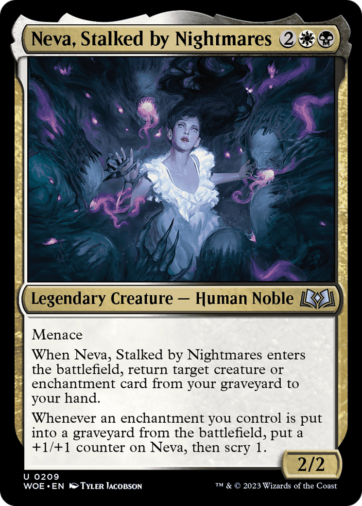 Neva, Stalked by Nightmares [Wilds of Eldraine] | Odin's Place