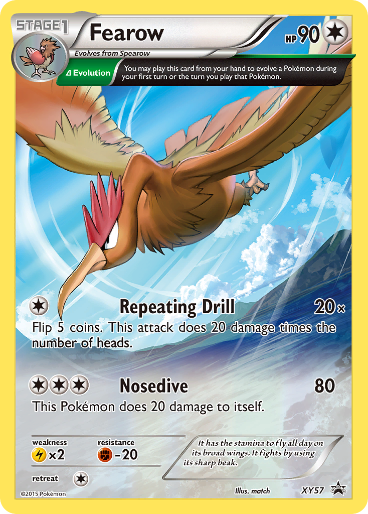 Fearow (XY57) [XY: Black Star Promos] | Odin's Place