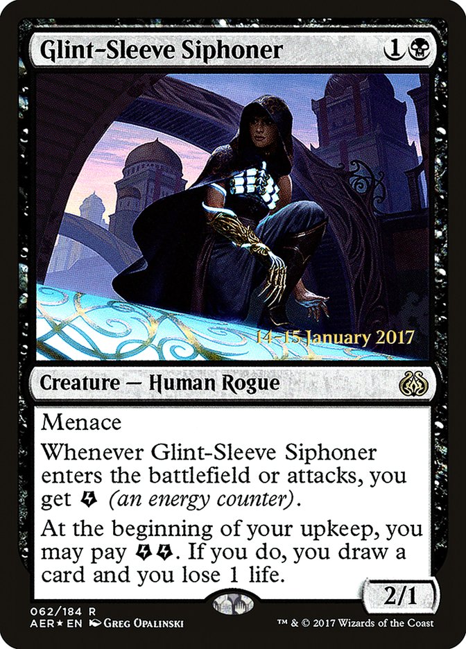 Glint-Sleeve Siphoner (62) [Aether Revolt Prerelease Promos] | Odin's Place
