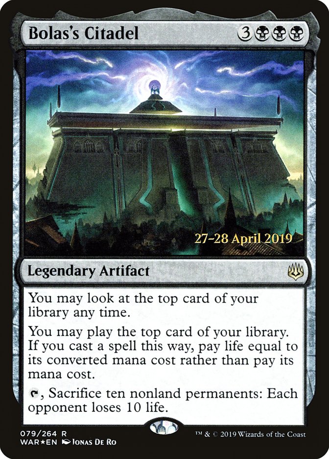 Bolas's Citadel (79) [War of the Spark Prerelease Promos] | Odin's Place