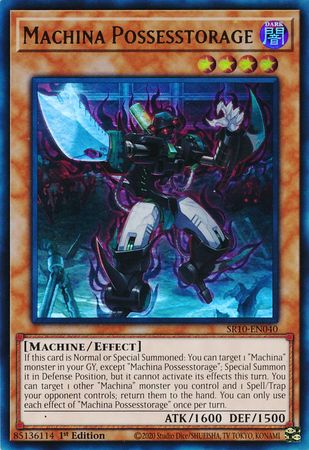 Machina Possesstorage [SR10-EN040] Ultra Rare | Odin's Place