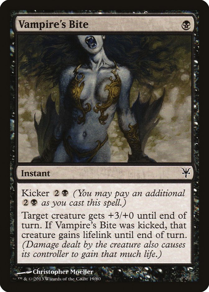 Vampire's Bite (19) [Duel Decks: Sorin vs. Tibalt] | Odin's Place