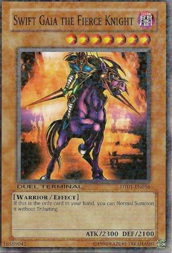 Swift Gaia the Fierce Knight [DT01-EN056] Common | Odin's Place