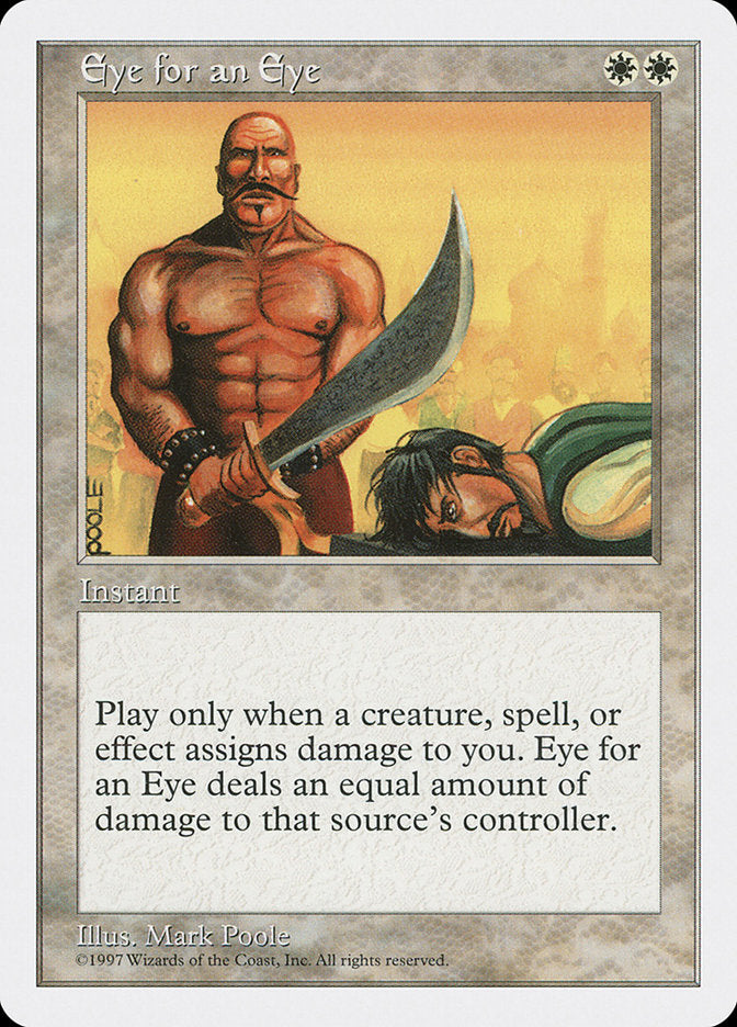 Eye for an Eye (30) [Fifth Edition] | Odin's Place