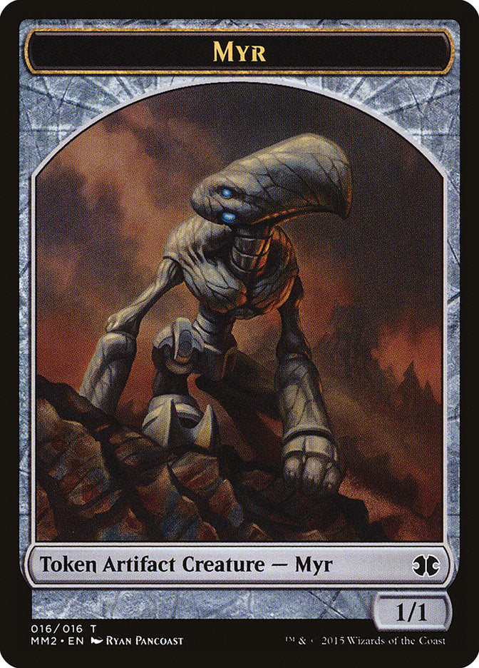 Myr Token (16) [Modern Masters 2015 Tokens] | Odin's Place