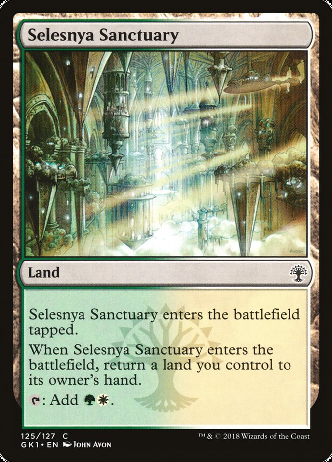 Selesnya Sanctuary (125) [Guilds of Ravnica Guild Kit] | Odin's Place