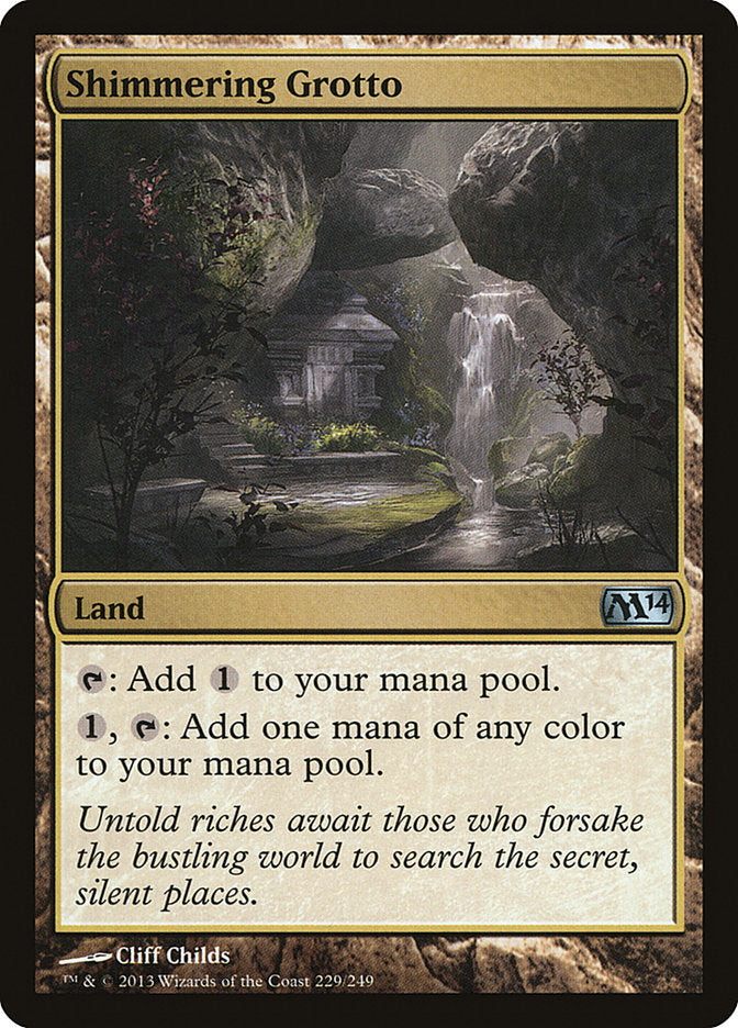 Shimmering Grotto (229) [Magic 2014] | Odin's Place