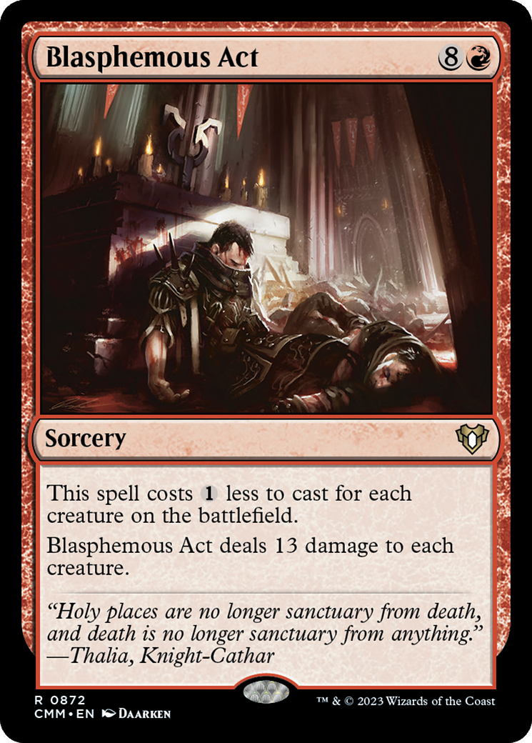 Blasphemous Act [Commander Masters] | Odin's Place