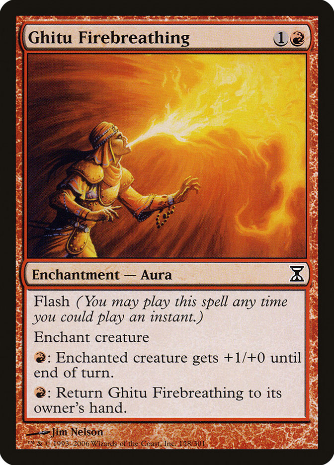 Ghitu Firebreathing (158) [Time Spiral] | Odin's Place