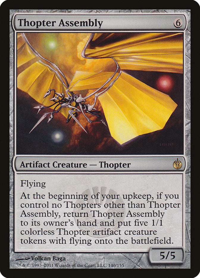 Thopter Assembly (140) [Mirrodin Besieged] | Odin's Place