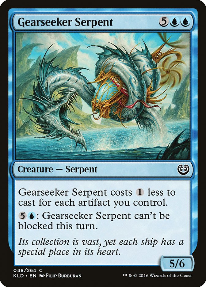 Gearseeker Serpent (48) [Kaladesh] | Odin's Place