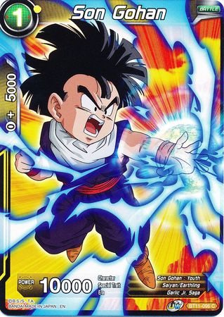 Son Gohan (Yellow) (BT11-096) [Vermilion Bloodline 2nd Edition] | Odin's Place