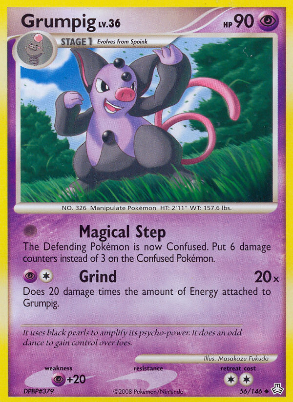 Grumpig (56/146) [Diamond & Pearl: Legends Awakened] | Odin's Place