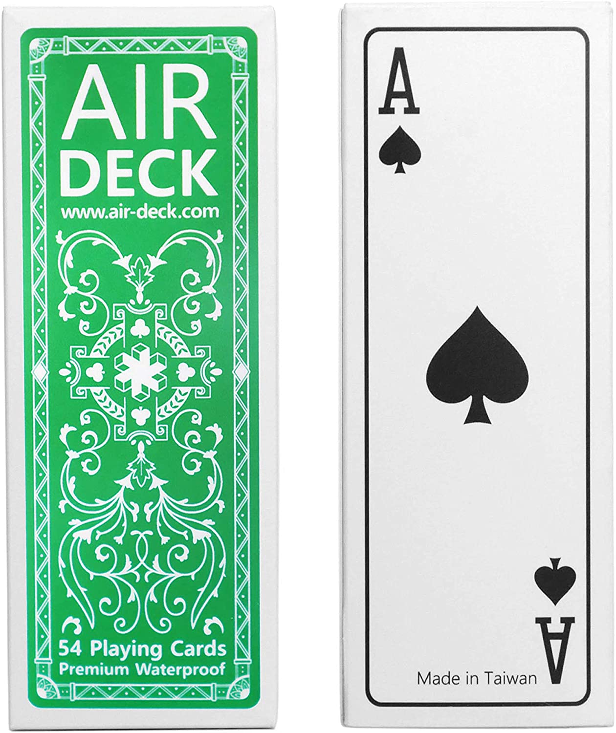 Air Deck Playing Cards: Green | Odin's Place