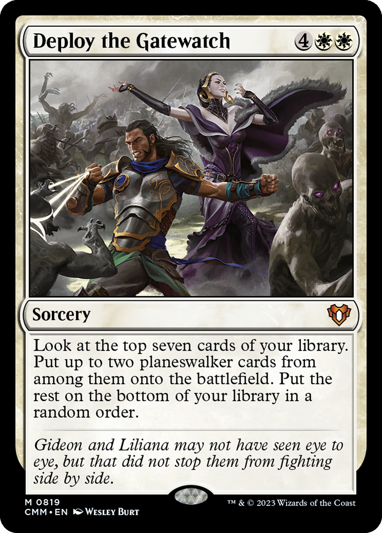 Deploy the Gatewatch [Commander Masters] | Odin's Place