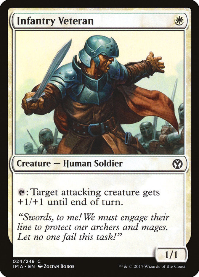 Infantry Veteran (24) [Iconic Masters] | Odin's Place