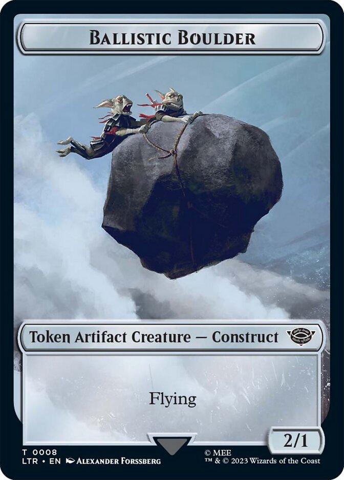 Ballistic Boulder Token [The Lord of the Rings: Tales of Middle-Earth Tokens] | Odin's Place